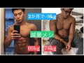 【フル食】脂肪を落とす減量期の1日の食事