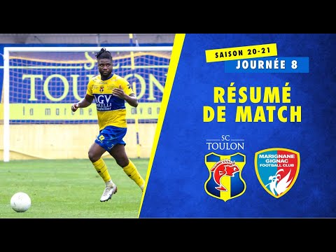 Résumé de match 20/21 - J8 : SC Toulon vs Marignane Gignac FC (4-1)