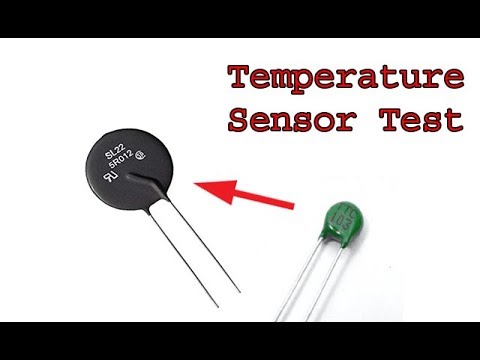 How to test thermistor, thermometer temperature sensor