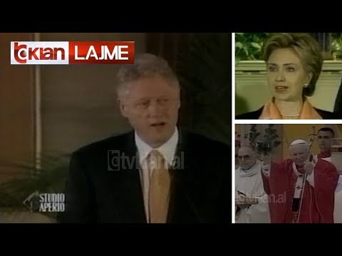 Bllok bota Klinton në Indi, Hilary, Papa - (21 Mars 2000)