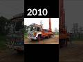 Evolution Of Indian Borewell Machine Truck Shorts Evolution Ashokleyland Borewell Lorry Truck