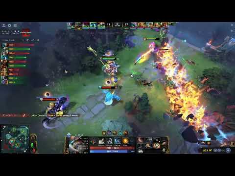 Miracle Magnus in a nutshell - rank game 7.33b patch - Harpoon build #dota2 #dota2gameplay