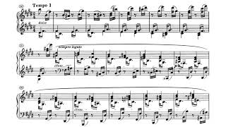 Beethoven - Piano Sonata No. 30 in E major, op. 109 (Audio+Sheet) [Arrau]