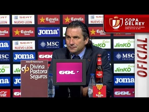 Rueda de Prensa de Pizzi tras el Valencia CF (1-1) Atlético de Madrid - HD