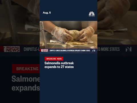 Salmonella outbreak expands to 27 states