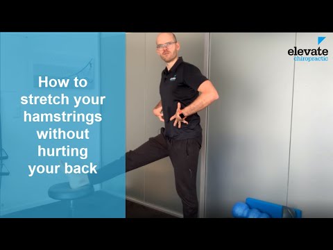 How to stretch your hamstrings without hurting your back