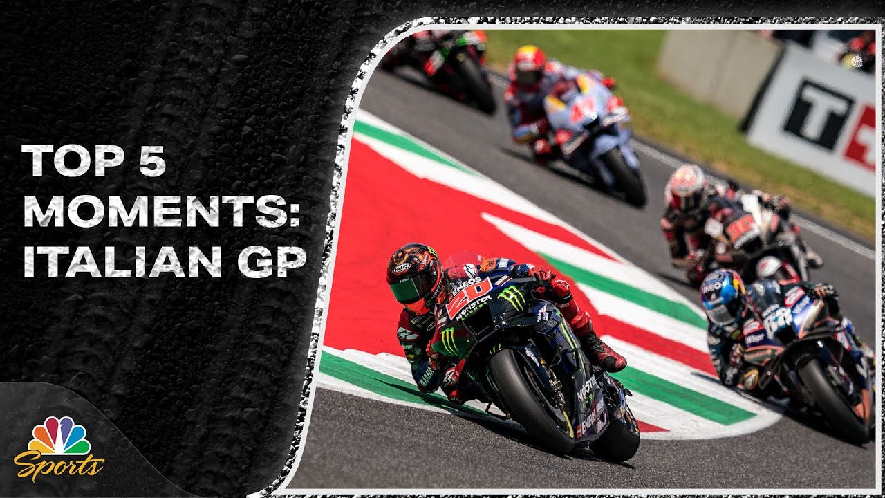 Top 5 MotoGP Moments: Italian Grand Prix | Motorsports on NBC