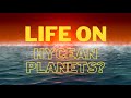 Life on Hycean planets?