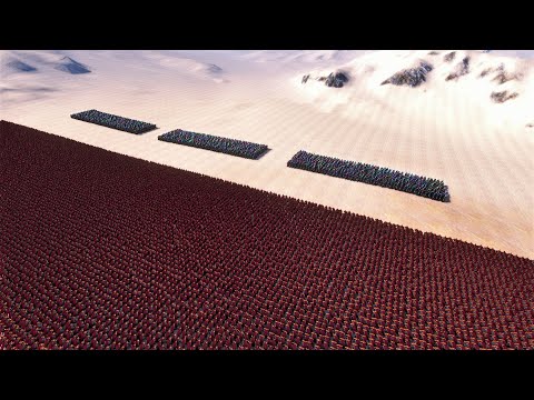 20.000 SPARTAN ARMY vs 2000 JEDI - Ultimate Epic Battle Simulator