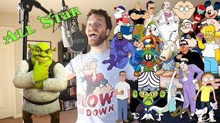 All Star But It's 24 Cartoon Impressions