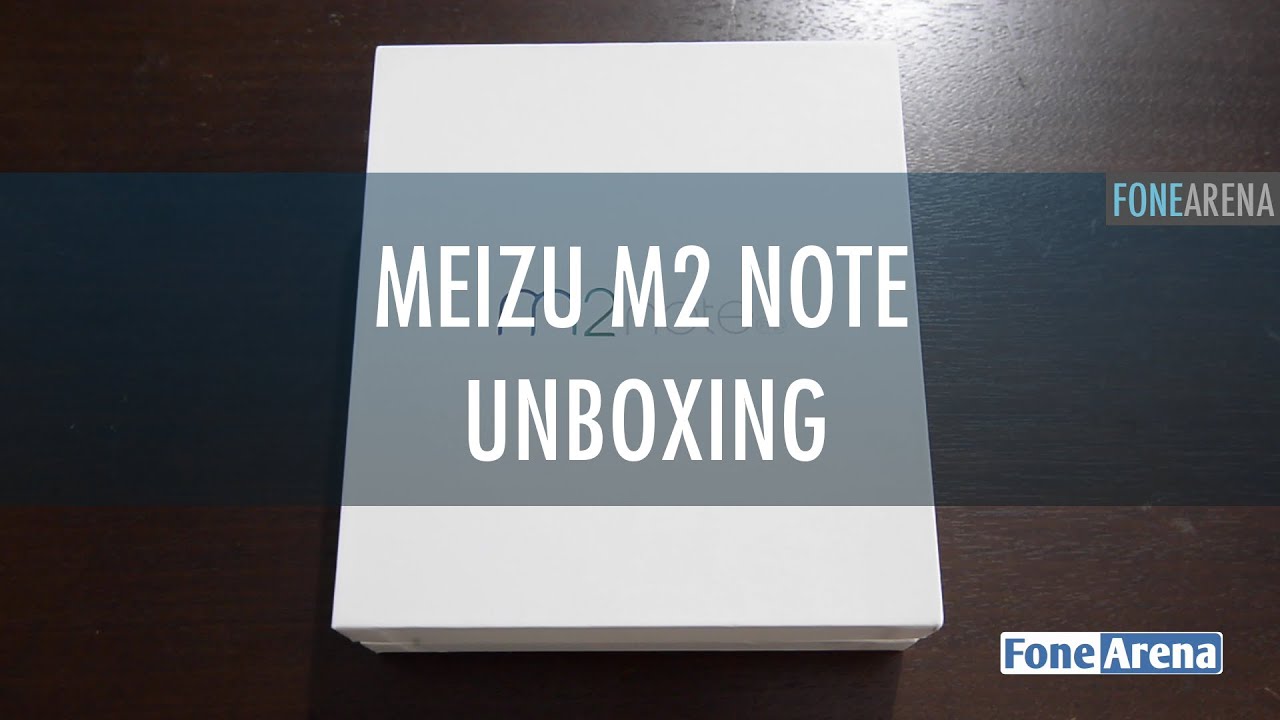 Meizu m2 Note Unboxing