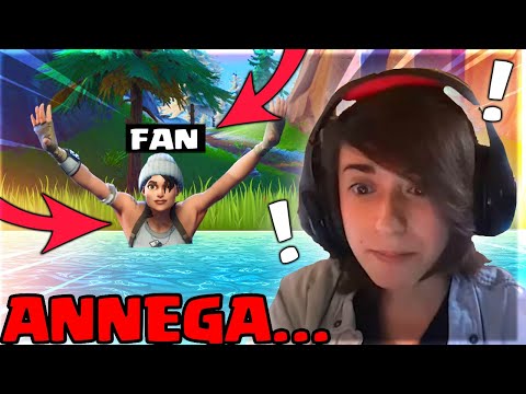 A FAN OF MINE WAS ABOUT TO DROW... - Stories about Fortnite ITA