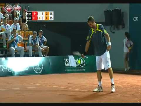Marsel Ilhan - Mohamed Haythem Abid (The Mediterranean Games 2013) Semifinal - 2. Set