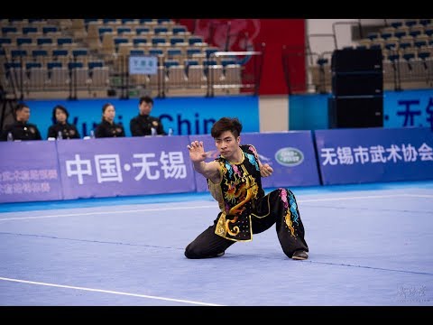 Men's Nanquan 男子南拳 第12名 吉林队 周吴棋斌 9.58分 ji lin zhou wu qi bin 2017年全国武术套路锦标赛