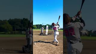 グランドでのバッティング練習はたまらん😂😂😂 #shorts #野球 #funny