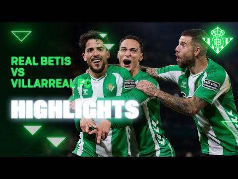 Resumen del partido Real Betis - Villarreal CF | HIGHLIGHTS | Copa del Rey