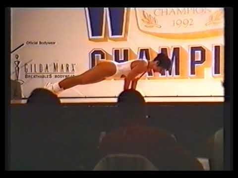 Emanuela Abbate (Italy) - 1992 World Aerobic Championship