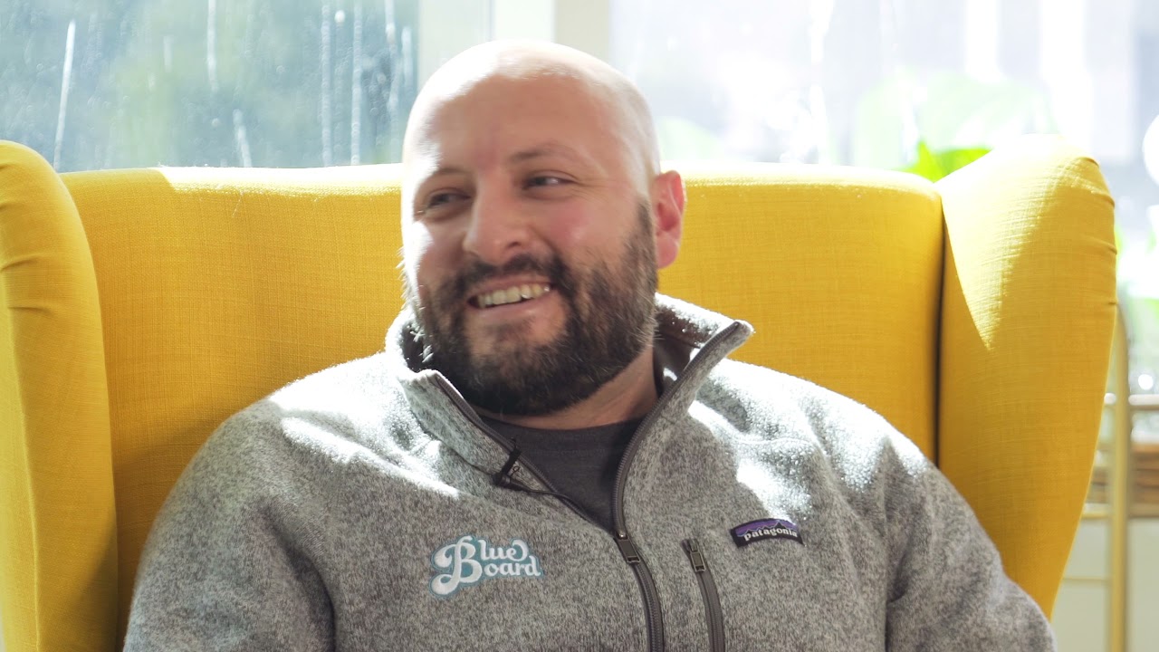 Jon Alarcon on why he loves working at Blueboard! - YouTube
