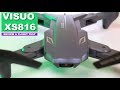 Квадрокоптер Visuo XS816 - дрон з 4K і HD камерами, FPV, барометр, до 20 хвилин