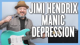 Jimi Hendrix Manic Depression Guitar Lesson + Tutorial