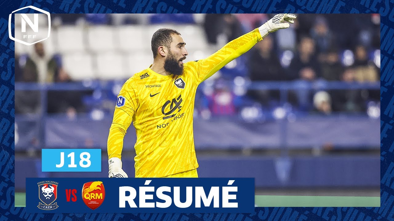 Caen vs Quevilly   Rouen Métropole Highlights