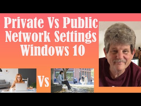 Private Vs Public Network Settings Windows 10