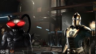 Injustice 2 Black Manta Vs Doctor Fate gameplay