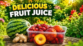 From Garden to Glass LIVE | Fresh Fruit Juice Made with Real Ingredients