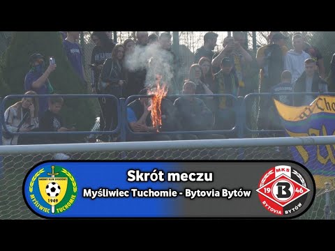 Skrót meczu | Myśliwiec Tuchomie 0-1 Bytovia Bytów | 5 Liga - Słupsk