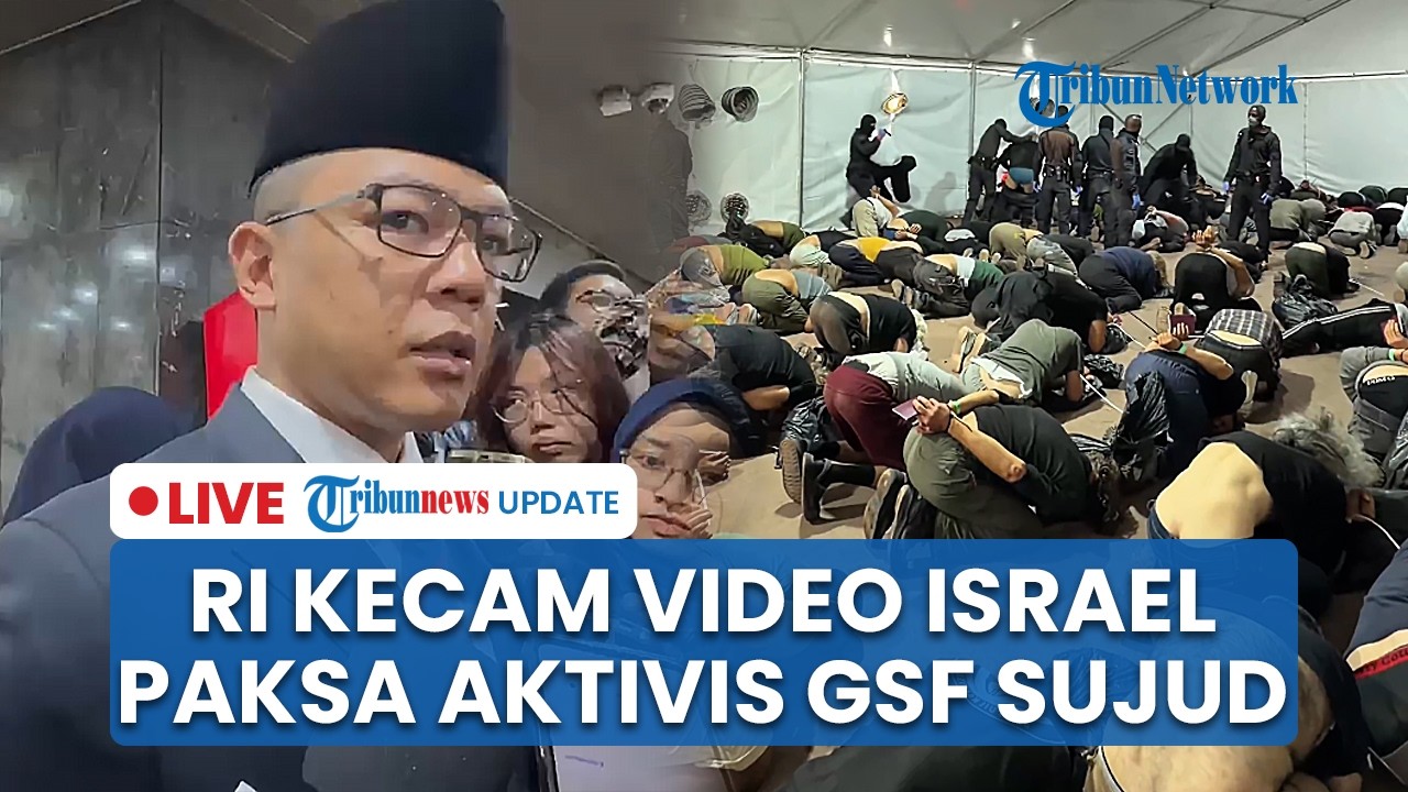 LIVE: Aktivis Flotilla Gaza Dipaksa Sujud dengan Tangan Terikat hingga Ditodong Senjata oleh Israel