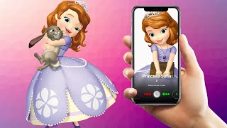 Llamada de la Princesa Sofia para las princesas de la casa