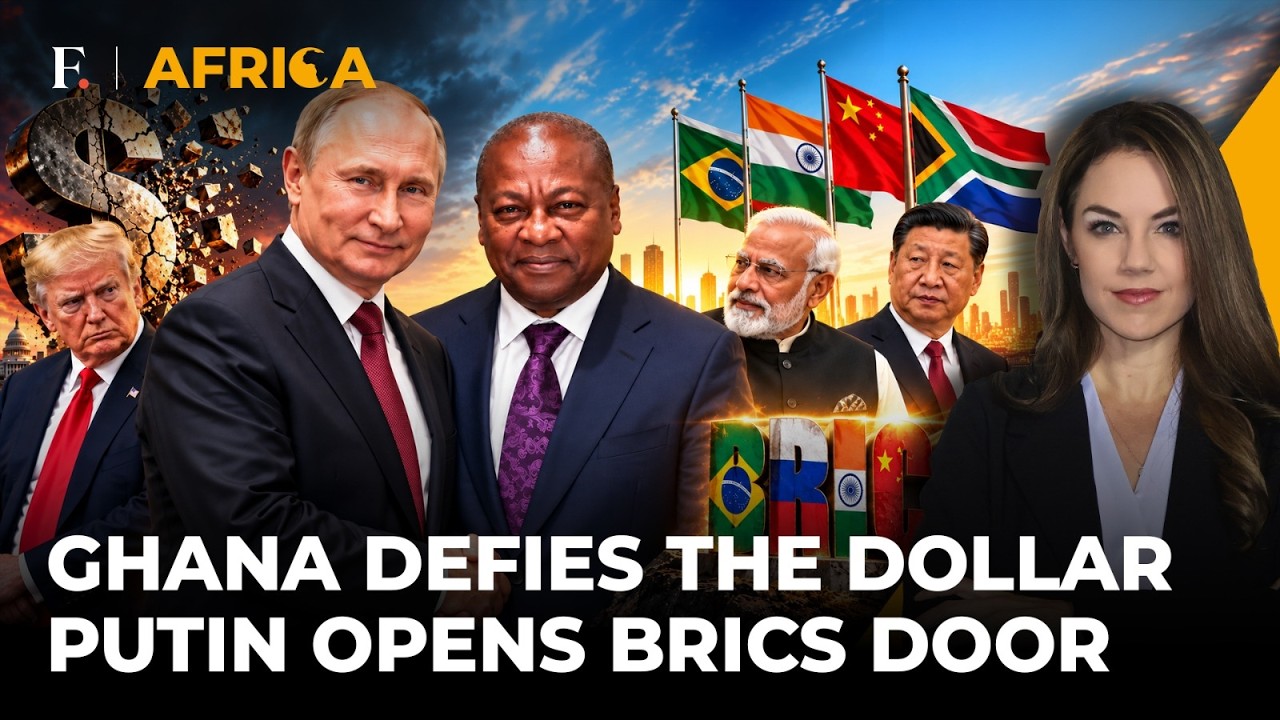 'We Don't Have to Use the Dollar': Putin's Russia Backs Ghana's Bid to Join BRICS | Firstpost Africa