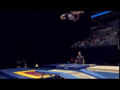 Matthew Hawkins - Double Mini Pass 1 - 2017 USA Gymnastics Championships