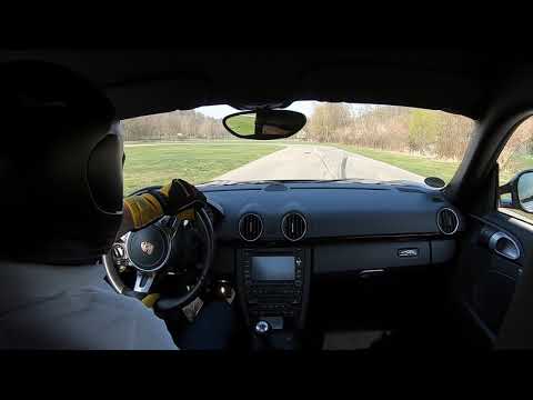 07.04.2019 - DMSB Slalom MC Stuttgart Solitude G1 - Porsche Cayman S 987- 2. Lauf - 1.38,06