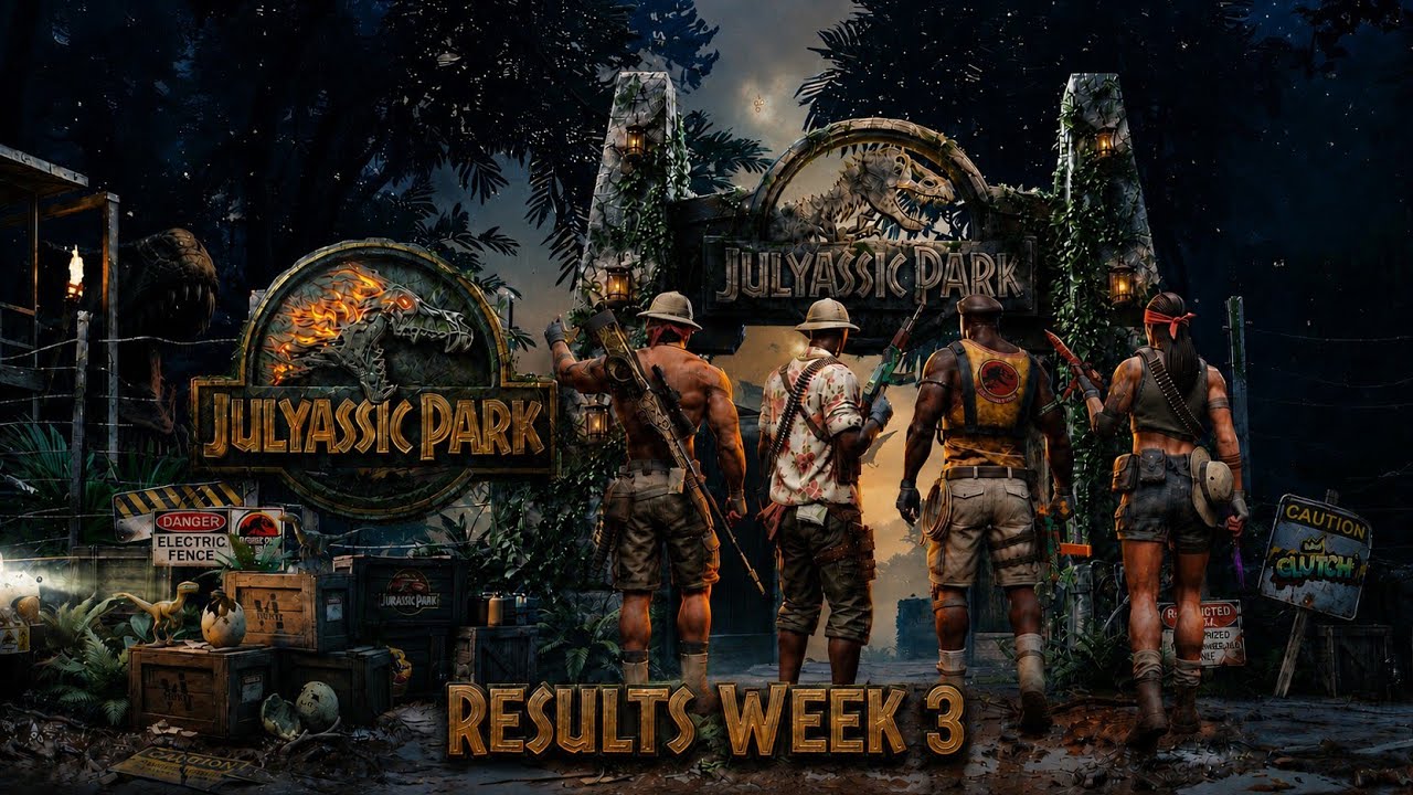 SkinClub Giveaway Results: Julyassic Park Week 3 #skinclub