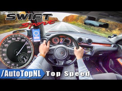 SUZUKI SWIFT SPORT 140HP AUTOBAHN POV 215km/h by AutoTopNL