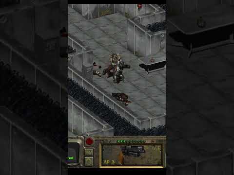 A Brutal Death Scene In A Classic Game | Fallout 1 #gaming #fallout #rpg #games #playthrough