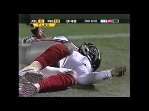 Brian Dawkins Hit on Michael Vick (2002 Playoffs NFC Divisional Gm)