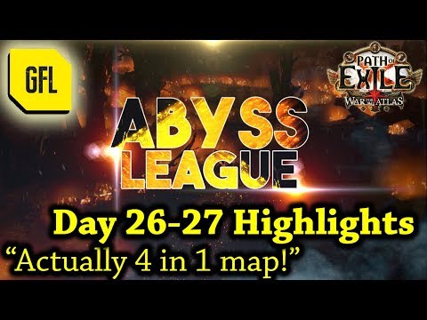 Path of Exile 3.1: War for the Atlas DAY #26-27 Highlights "Actually 4 in 1 map!"