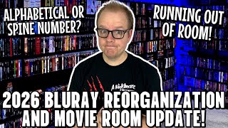 2026 BLURAY Reorganization And MOVIE Room Update!