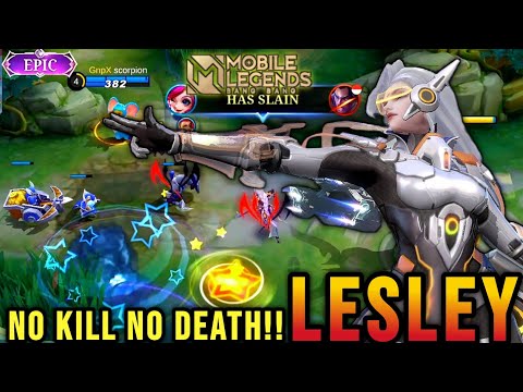 LESLEY BEST BUILD 2023 GAMEPLAY | 100% UNTOUCHABLE IN RANKED!!