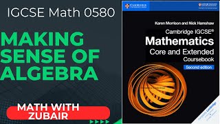 Download the video "Making sense of algebra | IGCSE Math 0580 | Chapter 2"