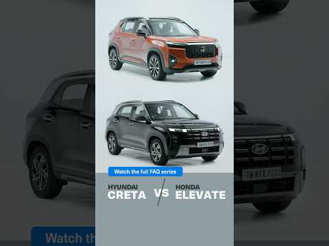 Buy Honda Elevate instead? | Hyundai Creta 2025 FAQ #21