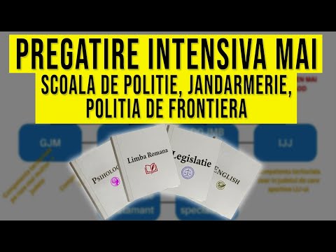 Pregătire Intensivă - Examen Admitere Scoli MAI 2026