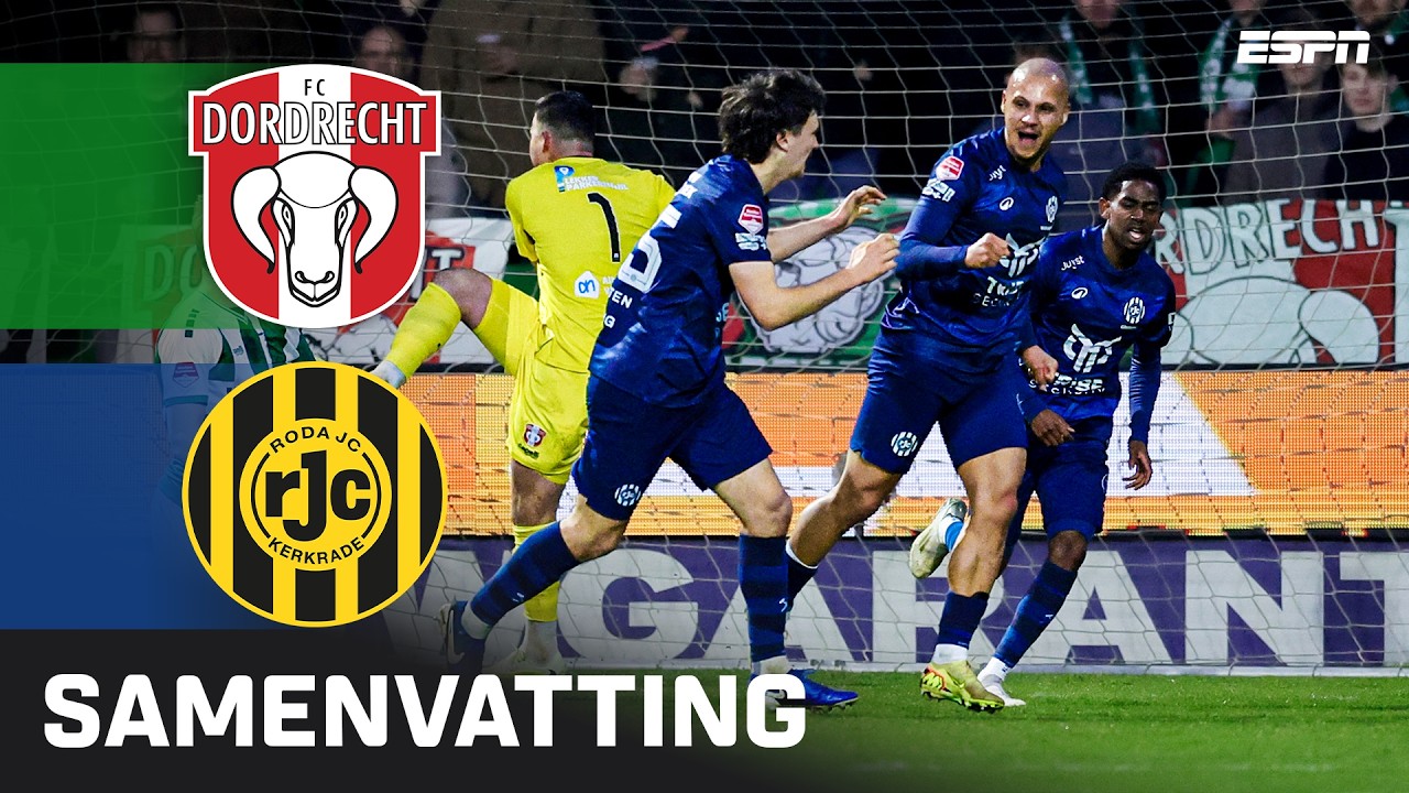 Dordrecht vs Roda JC Kerkrade Highlights