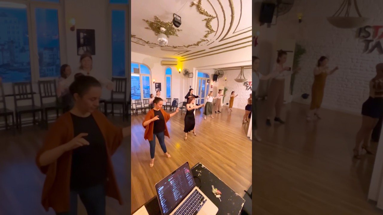 Giro & flow - solo technique class in Istanbul with Vanessa Gauch