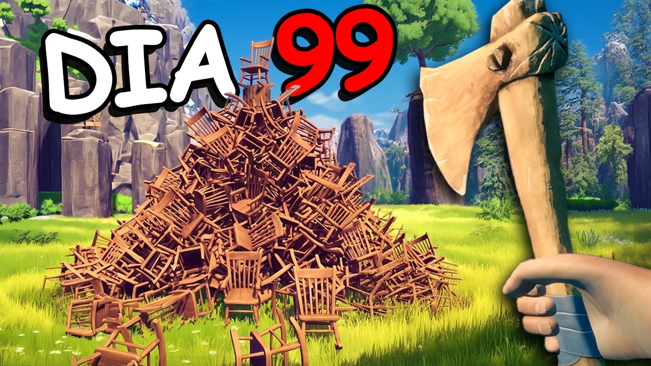 DESMATEI uma floresta para LUCRAR com móveis