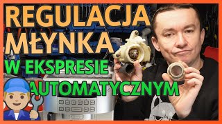 Regulacja młynka w ekspresie automatycznym na przykładzie #delonghi