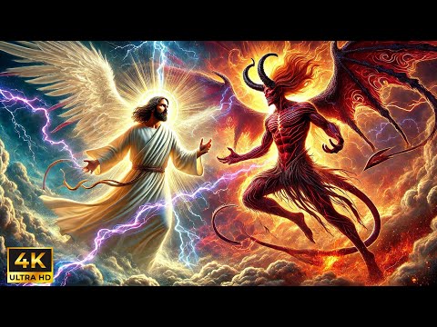 Jesus Christ vs Hybrid Devil | Full Animated Fight | #jesusvsdevil