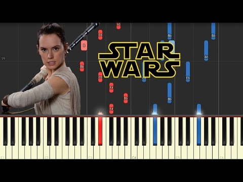 Rey's Theme - Star Wars: The Force Awakens [Piano Tutorial]